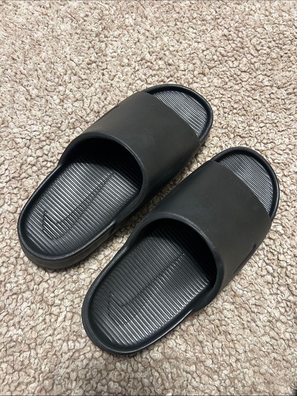 Nike Black Slide Sandals